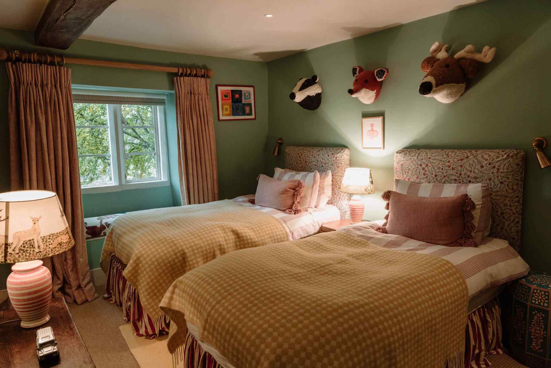 Animal themed children's bedroom for photoshoots and filming