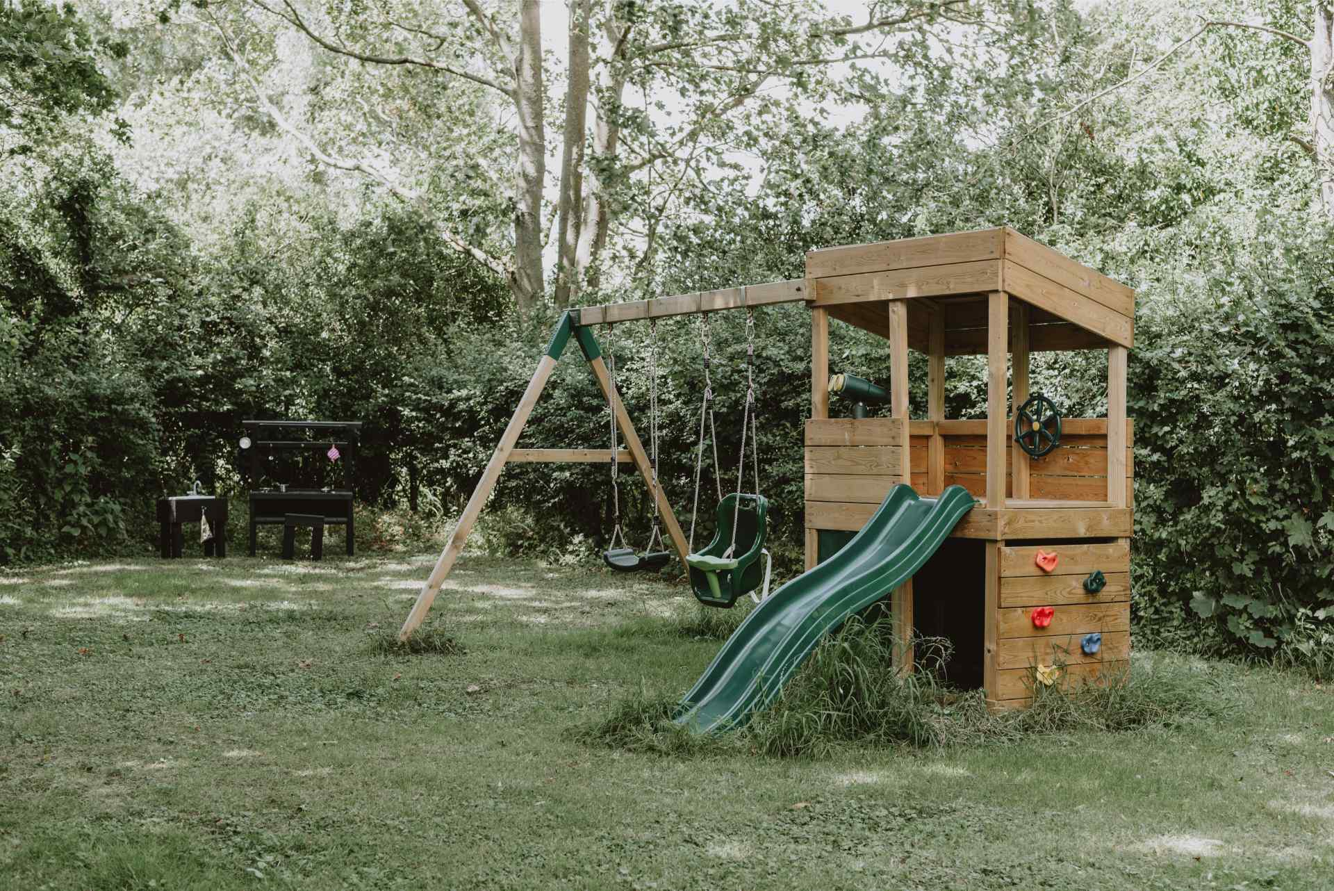 Children's climbing frame photoshoot and filming location in Suffolk